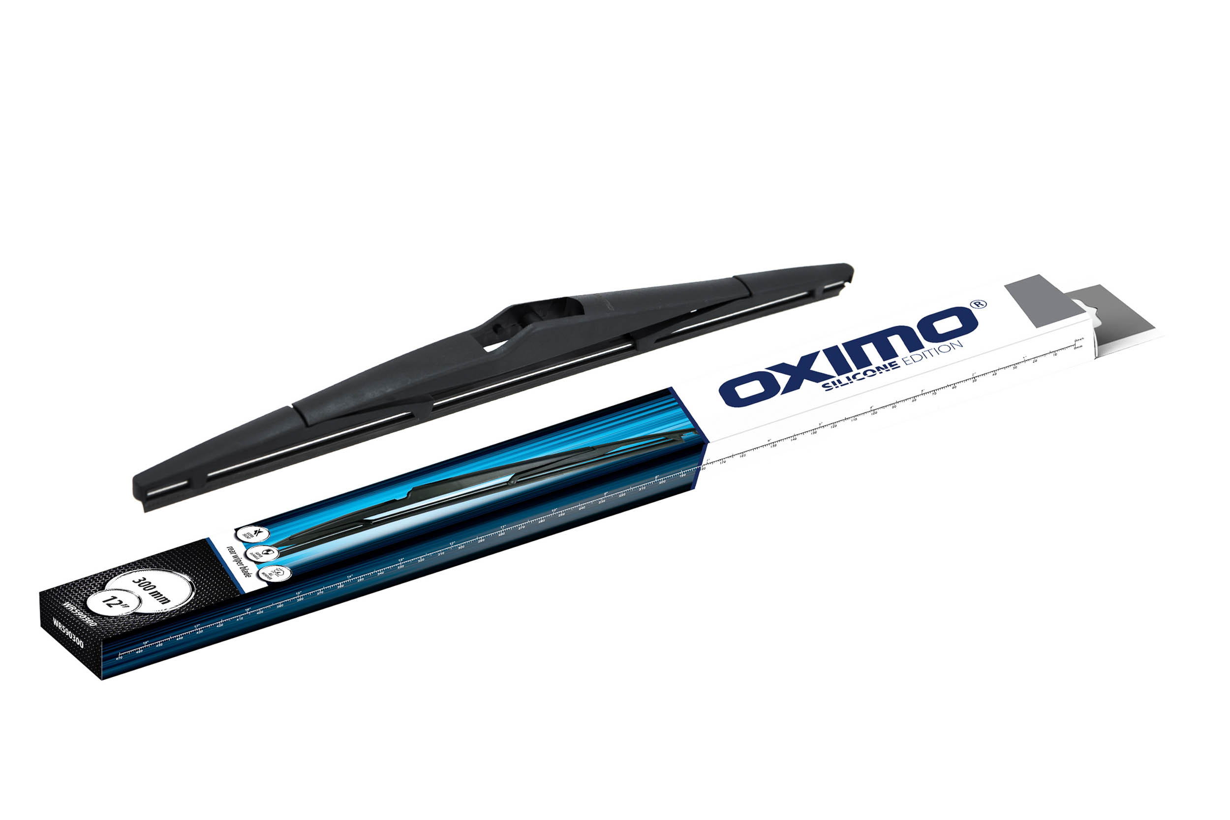 OXIMO WR590300 Hátsó silicon ablaktörlő lapát 300 mm